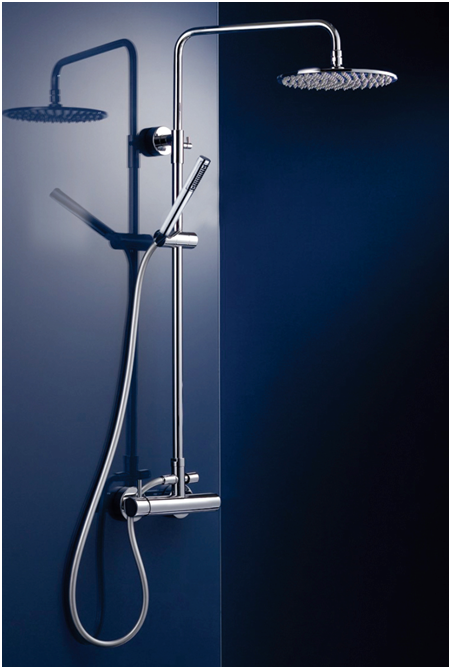 Exposed Thermostatic Shower Panel