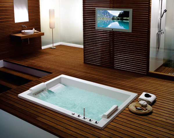 Inset bath
