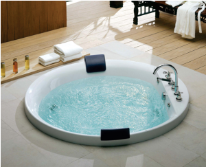 luxury inset bathtubs
