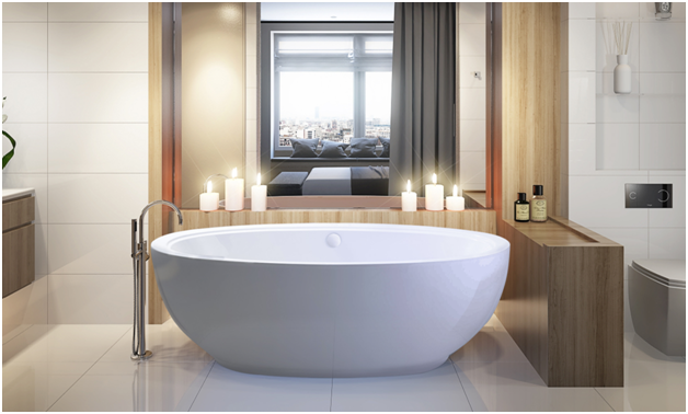 free standing bathtub