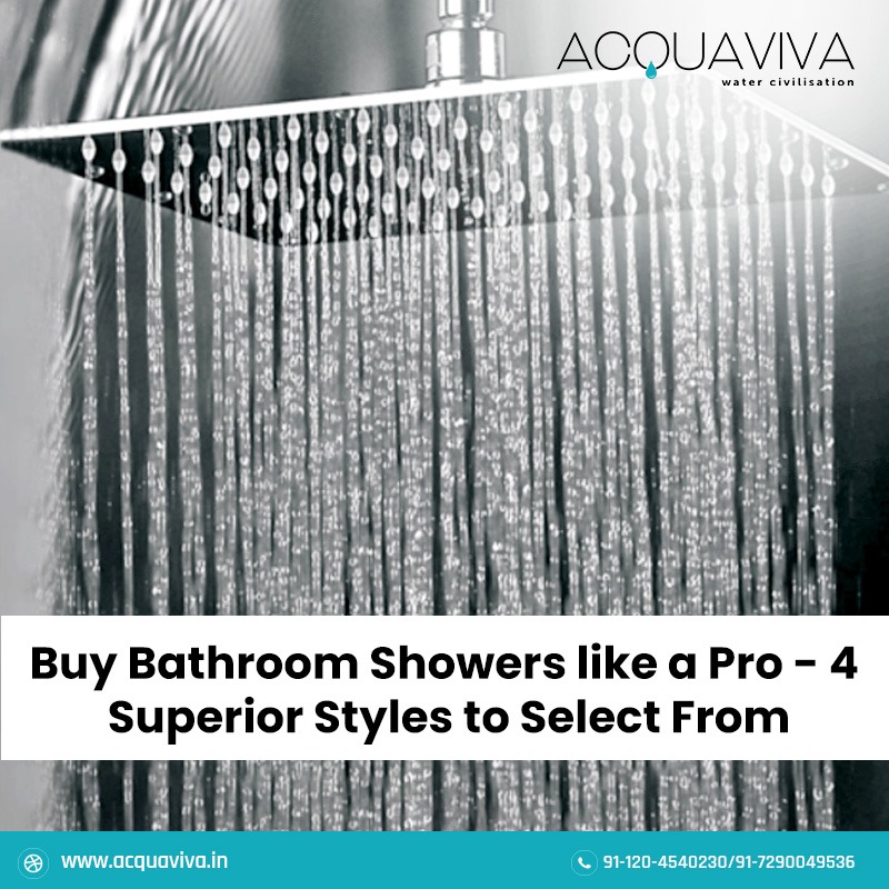 Buy Bathroom Showers like a Pro - 4 Superior Styles to Select From
