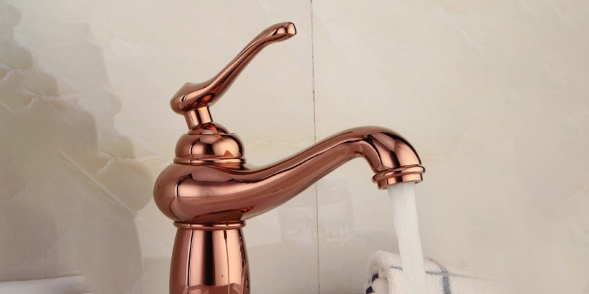 Rose Gold Bathroom Fittings