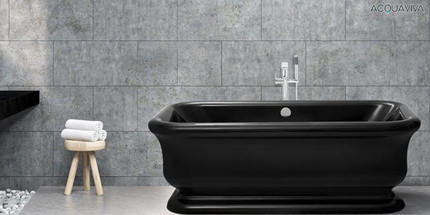 Black Square Bathroom Accessories