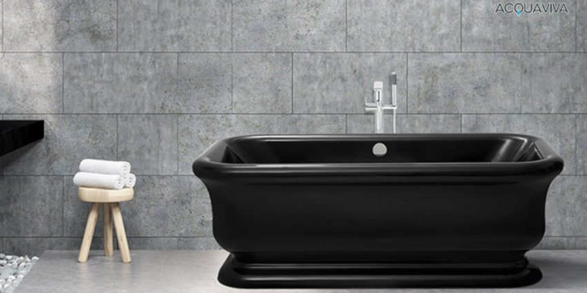 Matte Black Square Bathroom Accessories