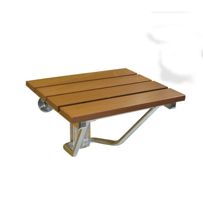 Acquaviva Wall Mounted Wooden Shower Seat (SS05)