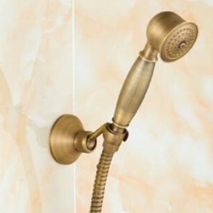 Shower Solid Copper Antique Brass Handheld Shower Luxury Batnroom Hand Shower Head Showerheads 